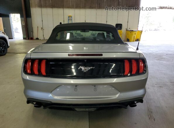 1FATP8UH9L5105933 2020 FORD MUSTANG Silver უკანა ხედი
