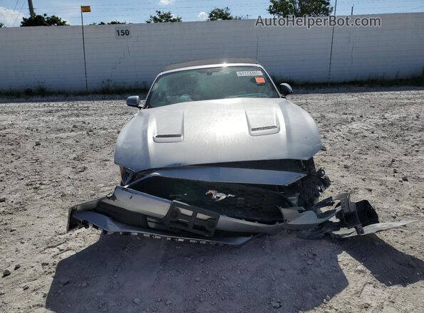 1FATP8UHXL5125317 2020 FORD MUSTANG Silver Widok z przodu