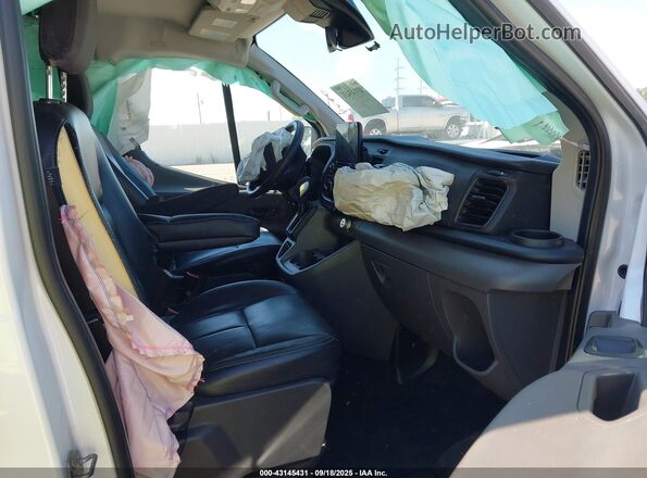 1FBAX2Y81MKA14767 2021 FORD PASSENGER White Widok wnętrza z przodu