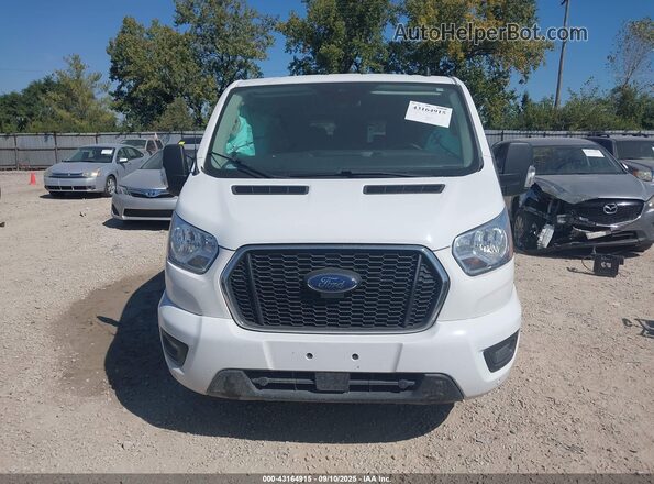 1FBAX2Y87MKA32304 2021 FORD PASSENGER White ხელსაწყოთა პანელის ხედი