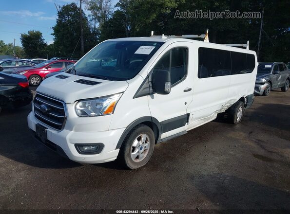1FBAX2YG5LKA45932 2020 FORD PASSENGER White Передня ліва чверть