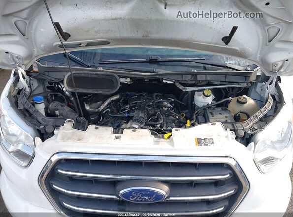 1FBAX2YG5LKA45932 2020 FORD PASSENGER White Вид ззаду
