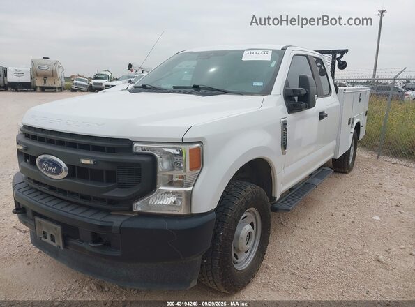 1FD7X2B6XLEC92119 2020 FORD F-250 White Vista tres cuartos delantera izquierda