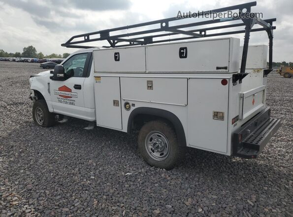 1FDBF2B66NED84649 2022 FORD F250 White Հետևի ձախ