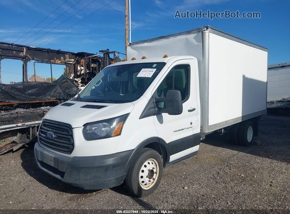 1FDBF8ZM8KKA87029 2019 FORD TRANSIT-350 White Przód lewy