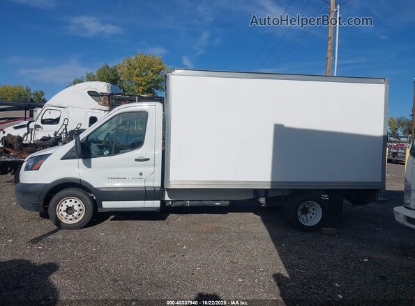 1FDBF8ZM8KKA87029 2019 FORD TRANSIT-350 White Widok wnętrza 360 stopni