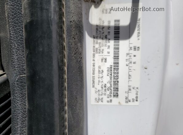 1FDUF5HT0HDA09082 2017 FORD F550 Белый 