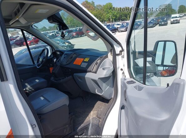 1FDYR5ZM3JKA87308 2018 FORD TRANSIT-250 CAB White წინა სალონის ხედი