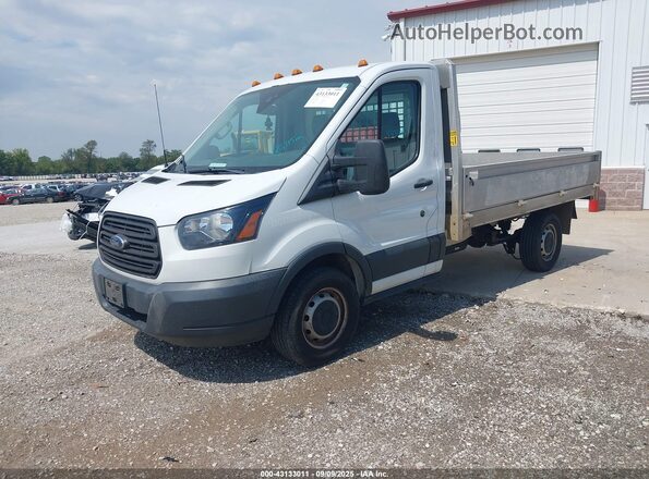 1FDYR5ZM3JKA87308 2018 FORD TRANSIT-250 CAB White წინა მარცხენა ხედი სამი მეოთხედიდან