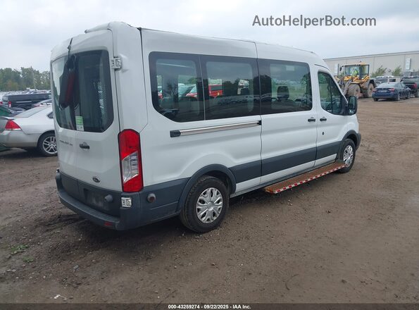 1FDZX2CM4JKA81180 2018 FORD TRANSIT-350 White Задня права чверть