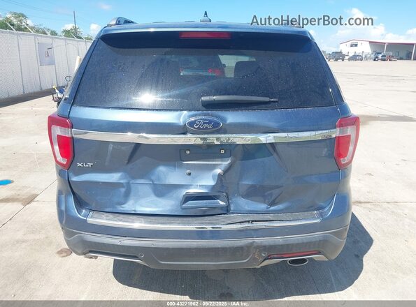 1FM5K7D84JGC84634 2018 FORD FORD EXPLORER Blue 