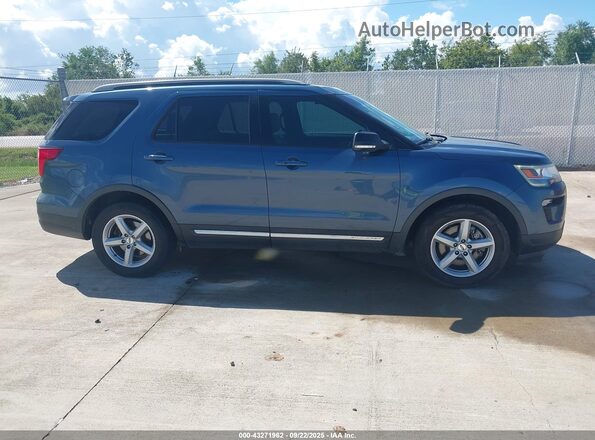 1FM5K7D84JGC84634 2018 FORD FORD EXPLORER Blue 