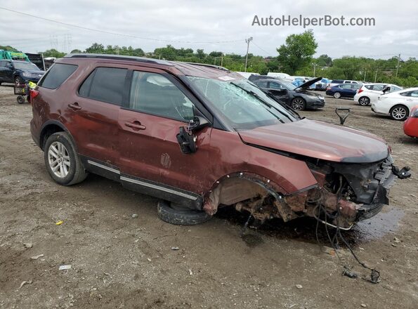 1FM5K7D86JGA35929 2018 FORD FORD EXPLORER Burgundy 