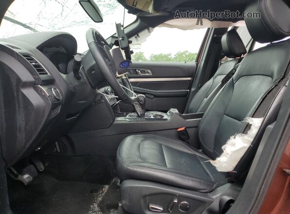1FM5K7D86JGA35929 2018 FORD FORD EXPLORER Burgundy 