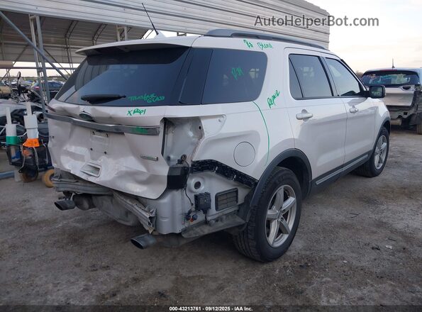 1FM5K7DH2KGB53378 2019 FORD FORD EXPLORER Белый Задняя правая четверть