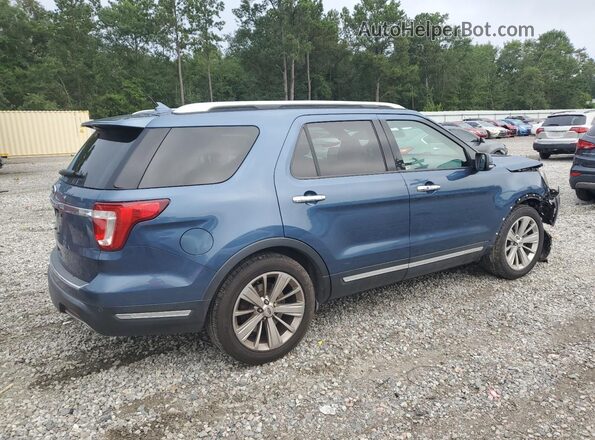 1FM5K7F80JGA28309 2018 FORD FORD EXPLORER Blue 