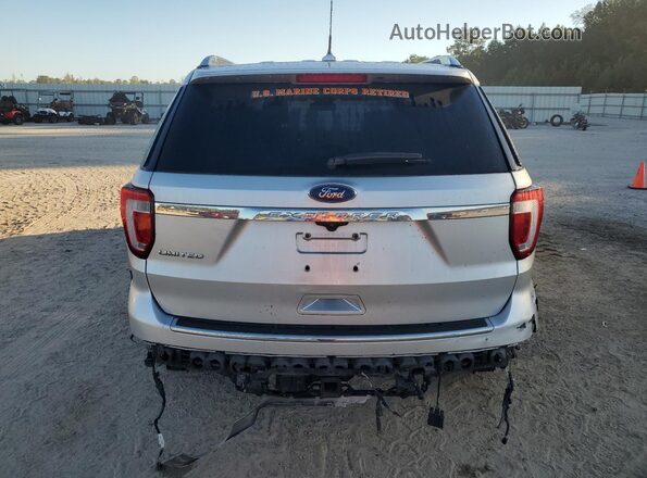 1FM5K7F80JGC51644 2018 FORD FORD EXPLORER Silver 