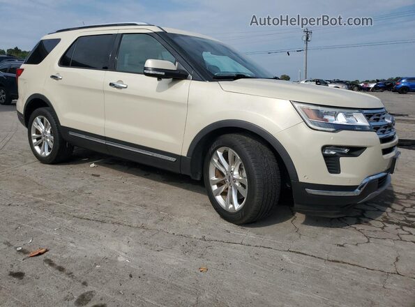 1FM5K7F85JGC80945 2018 FORD FORD EXPLORER Кремовый 