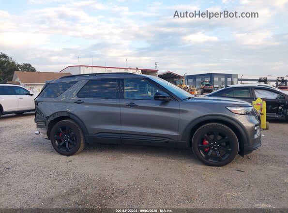 1FM5K7GC8NGC44790 2022 FORD FORD EXPLORER Gray Widok wnętrza 360 stopni