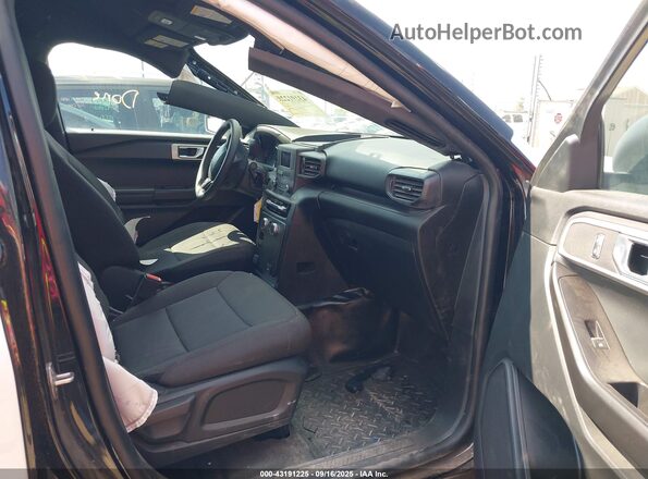 1FM5K8AB1NGC06405 2022 FORD POLICE INTERCEPTOR Black Սալոնի դիմացի տեսք