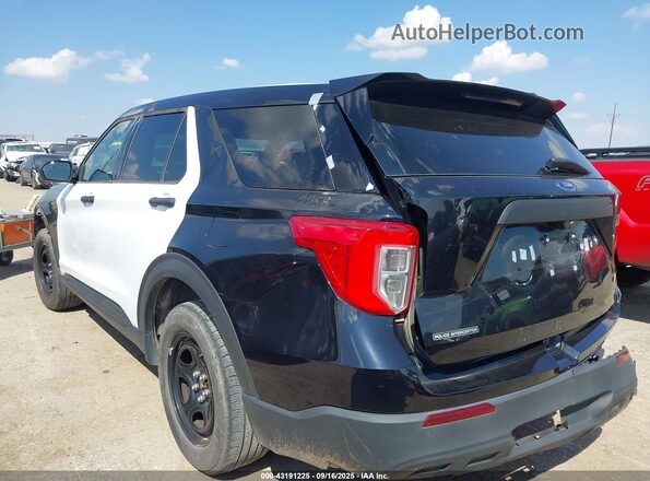 1FM5K8AB1NGC06405 2022 FORD POLICE INTERCEPTOR Black Հետևի ձախ