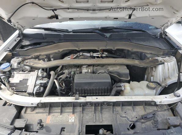 1FM5K8AB2NGA29072 2022 FORD FORD EXPLORER White Widok komory silnika
