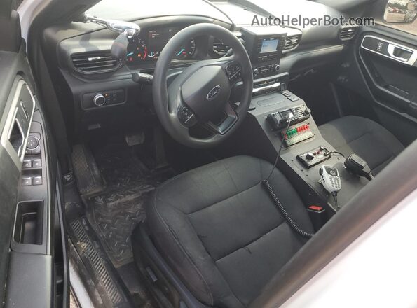 1FM5K8AB2NGA29072 2022 FORD FORD EXPLORER White Widok deski rozdzielczej