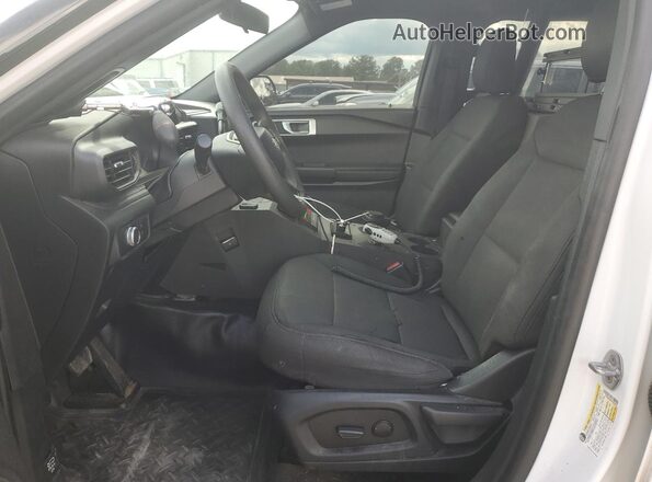 1FM5K8AB2NGA29072 2022 FORD FORD EXPLORER White Widok wnętrza z przodu