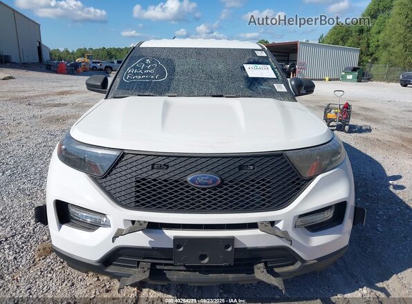 1FM5K8AB6RGA50450 2024 FORD POLICE INTERCEPTOR Белый Вид щитка приборов