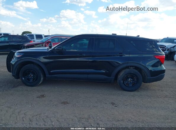 1FM5K8AB8LGC35123 2020 FORD POLICE INTERCEPTOR Black Widok wnętrza 360 stopni