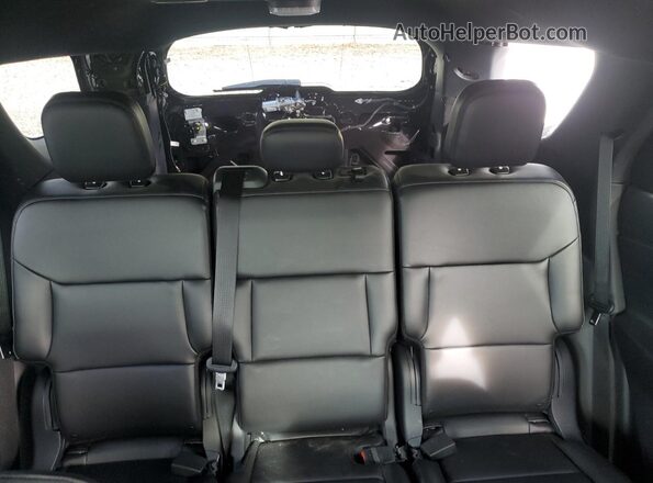1FM5K8ABXSGA20129 2025 FORD FORD EXPLORER Black უკანა სავარძლების ხედი
