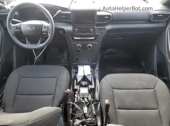 1FM5K8ABXSGA20129 2025 FORD FORD EXPLORER Black წინა პანელის ხედი