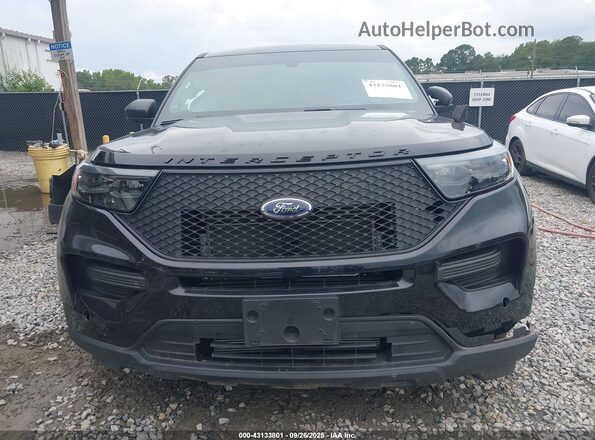 1FM5K8AC6RGA25704 2024 FORD POLICE INTERCEPTOR Black Widok wnętrza z tyłu