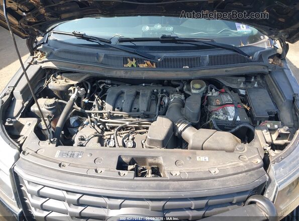 1FM5K8AR0HGC34438 2017 FORD POLICE INTERCEPTOR Black Vista trasera