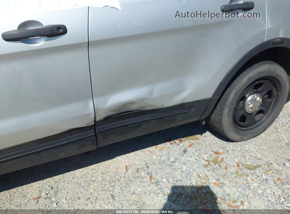 1FM5K8AR1HGD25962 2017 FORD POLICE INTERCEPTOR Gray წინა ხედი