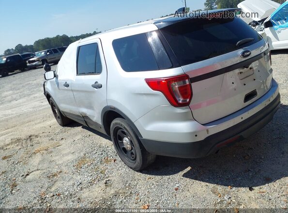 1FM5K8AR1HGD25962 2017 FORD POLICE INTERCEPTOR Gray უკანა მარცხენა