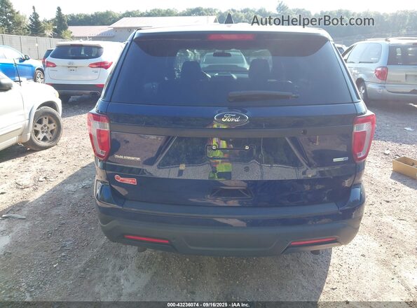 1FM5K8AR2KGA79057 2019 FORD POLICE INTERCEPTOR Blue 