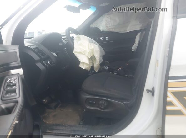 1FM5K8AR3KGA22611 2019 FORD POLICE INTERCEPTOR White Սալոնի դիմացի տեսք