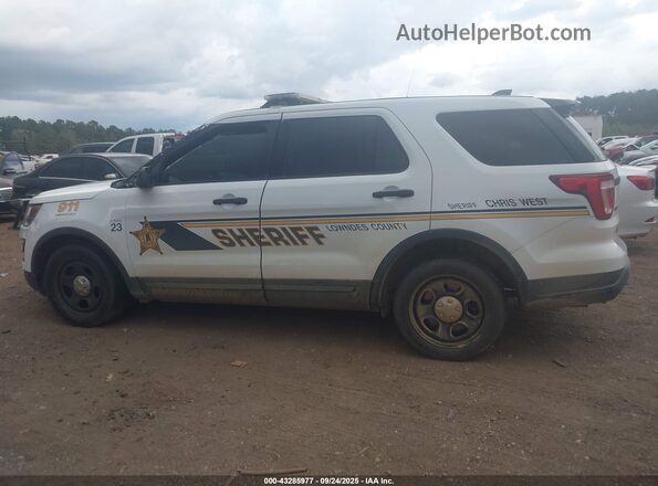 1FM5K8AR3KGA22611 2019 FORD POLICE INTERCEPTOR White Սալոնի 360 աստիճան տեսք