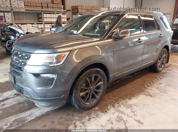 1FM5K8D84KGA01687 2019 FORD FORD EXPLORER Gray 