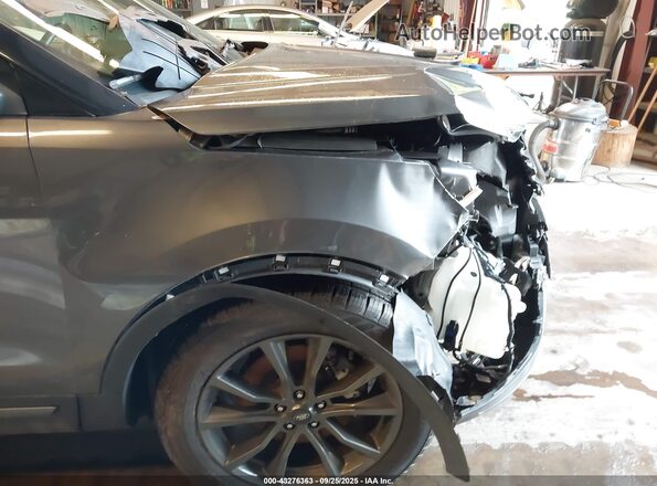 1FM5K8D84KGA01687 2019 FORD FORD EXPLORER Gray 