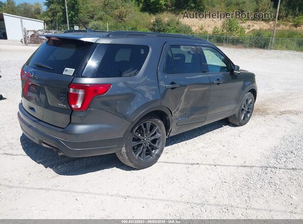 1FM5K8D86JGC91882 2018 FORD FORD EXPLORER Gray 