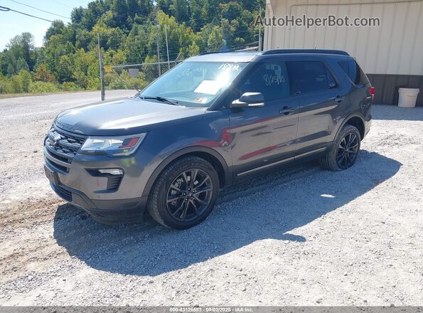 1FM5K8D86JGC91882 2018 FORD FORD EXPLORER Gray 