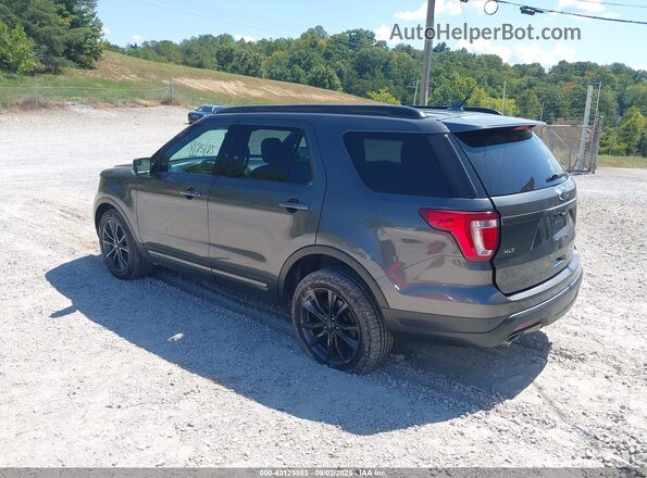 1FM5K8D86JGC91882 2018 FORD FORD EXPLORER Gray 
