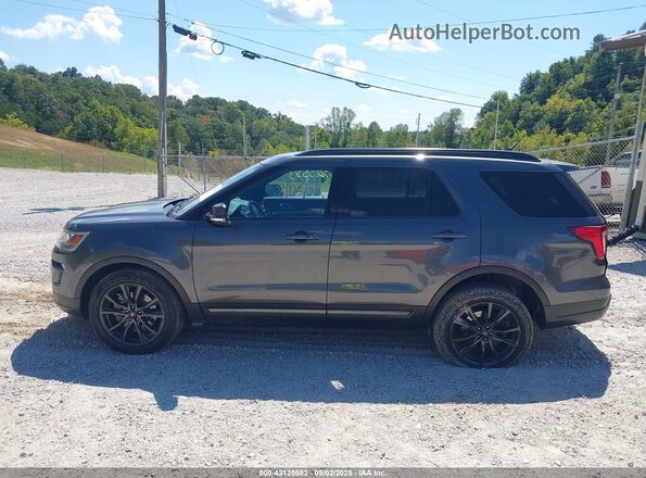 1FM5K8D86JGC91882 2018 FORD FORD EXPLORER Gray 