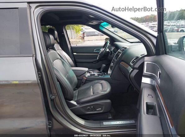 1FM5K8F80HGE07827 2017 FORD FORD EXPLORER Black წინა სალონის ხედი