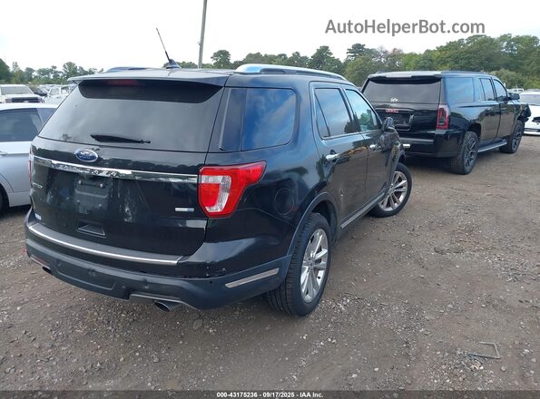 1FM5K8FH6JGC02146 2018 FORD FORD EXPLORER Black 