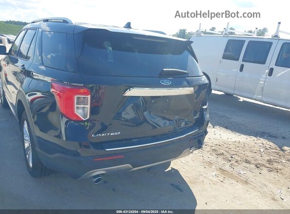 1FM5K8FW2NNA09668 2022 FORD FORD EXPLORER Black Հետևի աջ
