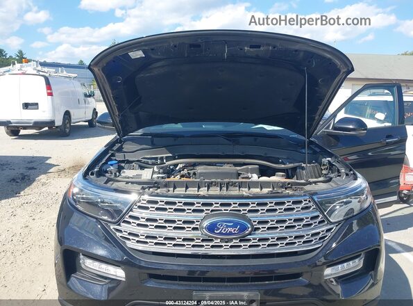 1FM5K8FW2NNA09668 2022 FORD FORD EXPLORER Black Դիմացի տեսք