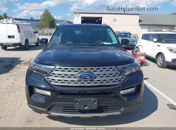 1FM5K8FW2NNA09668 2022 FORD FORD EXPLORER Black VIN կոդի պիտակի տեսք